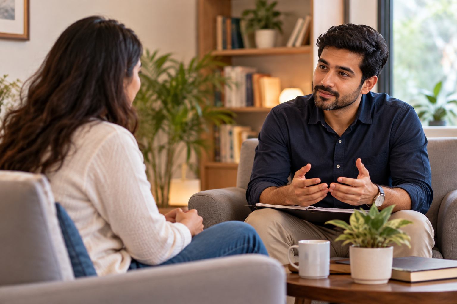 harisri warm counseling conversation