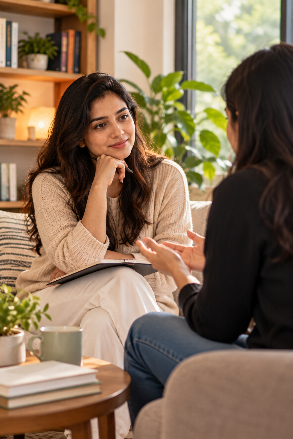 harisri warm supportive conversation